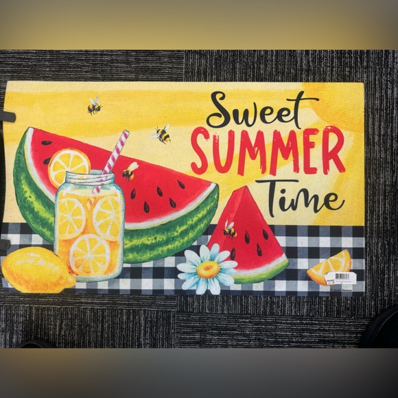 Unique and decorated Floor Mat. Gives good vibes while coming and going out.😁😁 - Picture 12 of 15